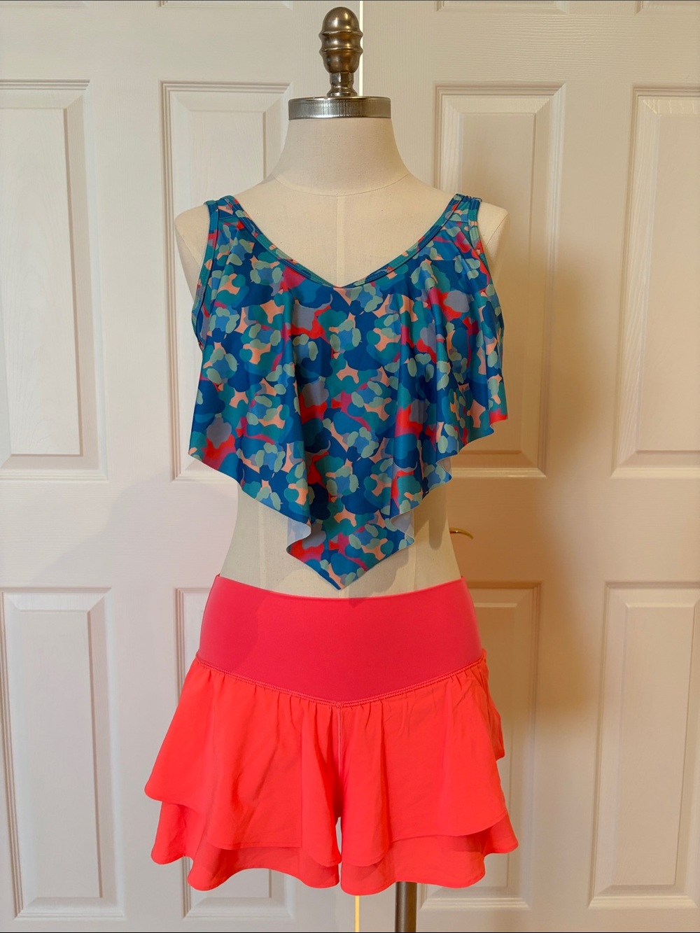 3 Piece Bundle - 2 swim Tops and 1 Short set